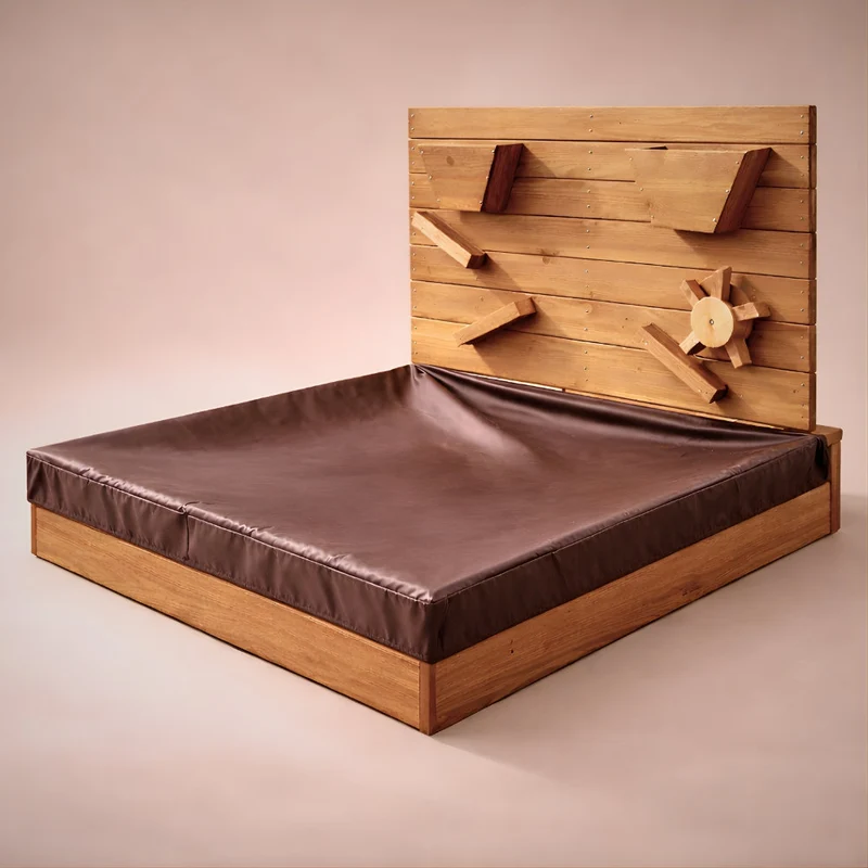 Bac à sable bois avec couverture | Banc intégré | Aire de jeux extérieur enfant 1-6 ans | Jardin Montessori