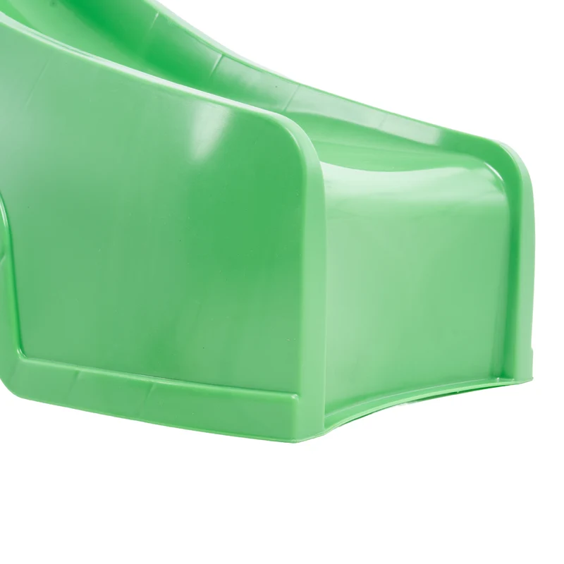 Toboggan ondulé L300 cm - 3-12 ans - 5 marches - vert pomme