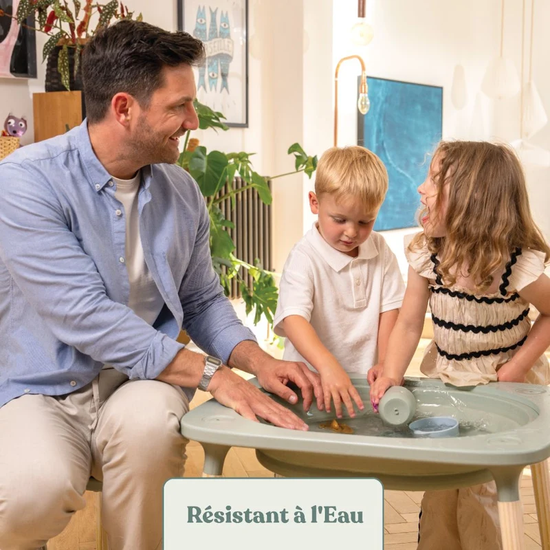Table de jeux 4 en 1 Montessori en bois FSC®