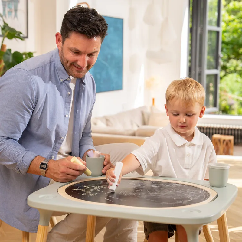 Table de jeux 4 en 1 Montessori en bois FSC®