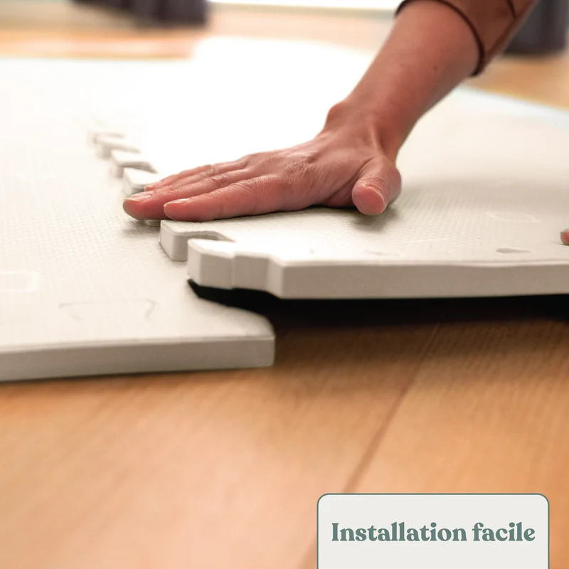 Tapis de jeu en mousse 2,13 m2 pour bébé dès 6 mois