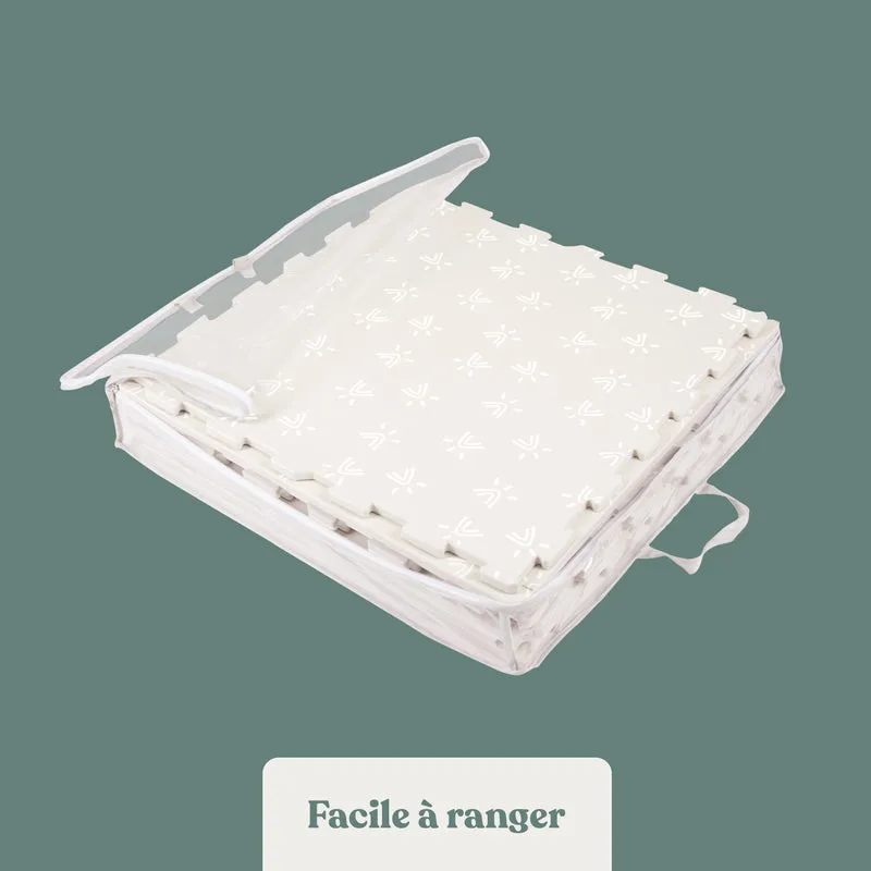 Tapis de jeu en mousse 2,13 m2 pour bébé dès 6 mois