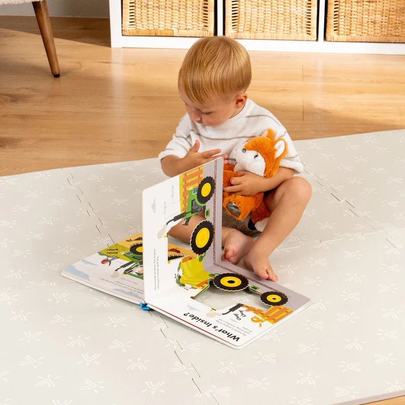 Tapis de jeu en mousse 2,13 m2 pour bébé dès 6 mois