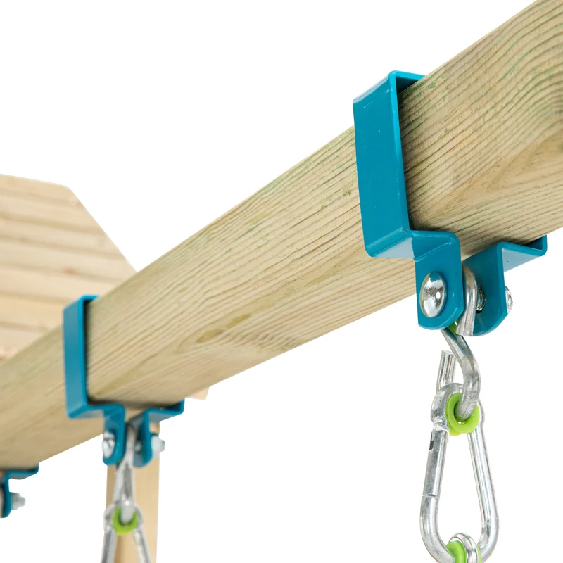 Bras de portique balançoire double avec sièges pour aire de jeux SKYWOOD bois FSC®