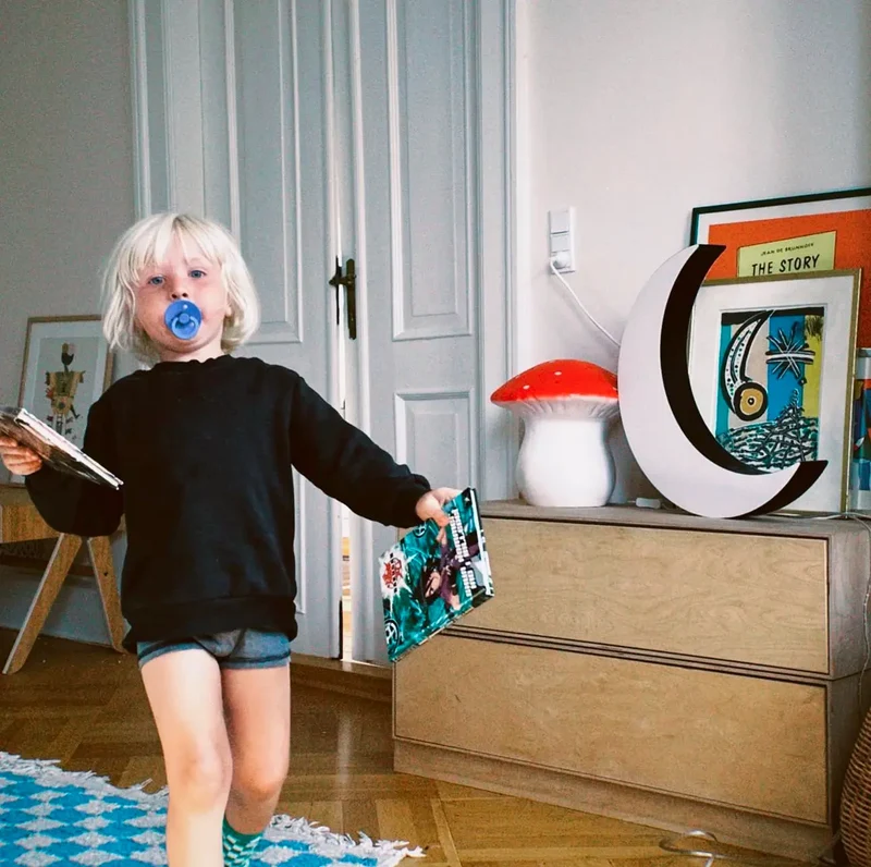 Egmont Toys - lampe champignon grande rouge- 👶Naissance+