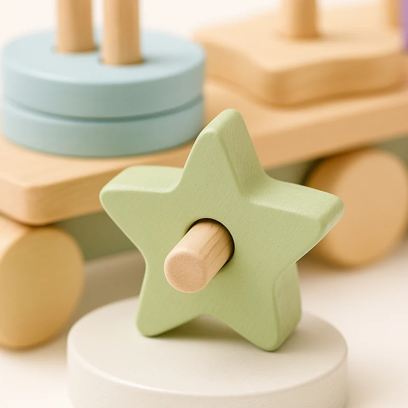 Jeux Montessori 12 18 mois - Jouet à tirer en bois - Camion et Formes à Trier