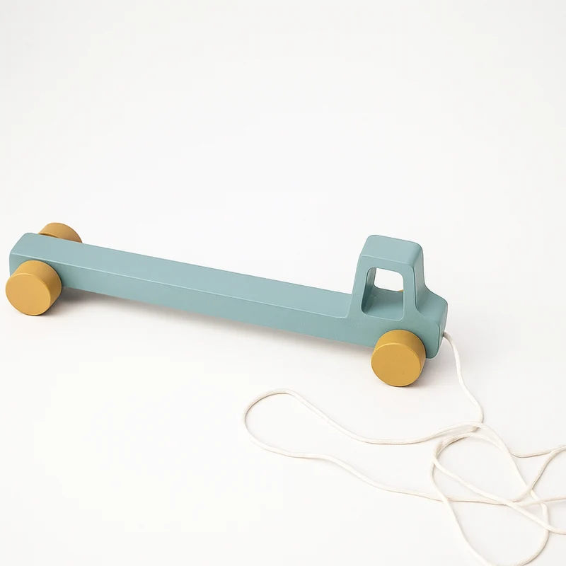 Jeux Montessori 12 18 mois - Jouet à tirer en bois - Camion et Formes à Trier