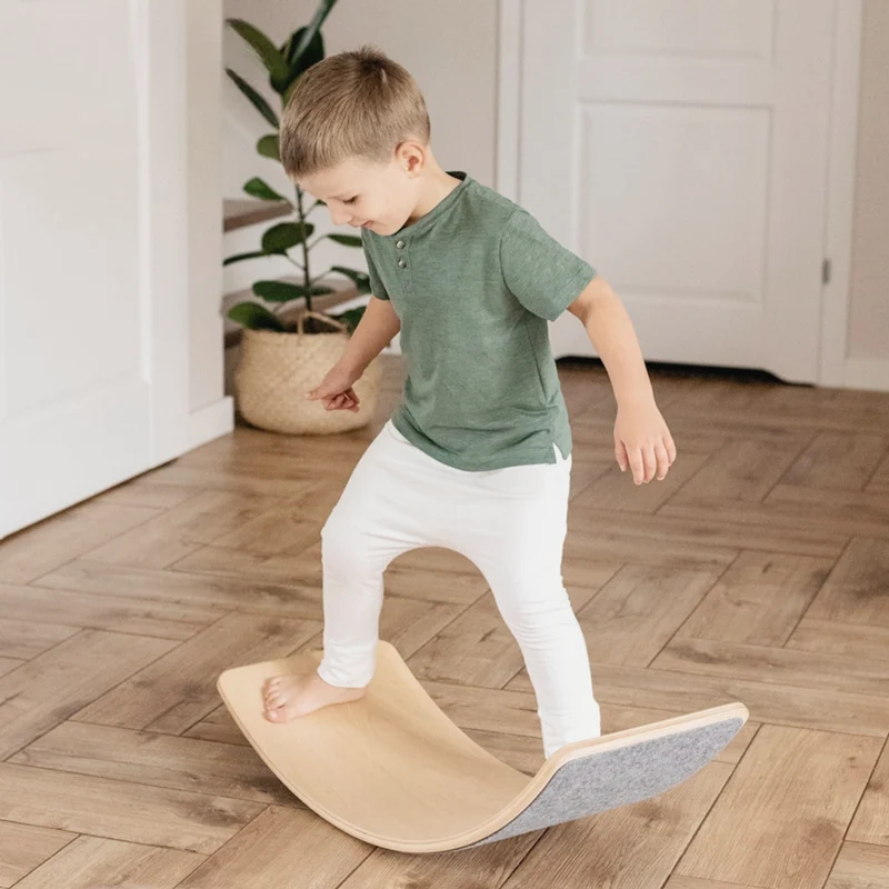 Planche d'équilibre Montessori pour enfant 2-6 ans