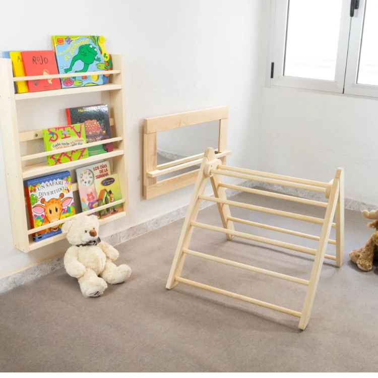 Miroir Montessori avec Barre d'appui 🇪🇺