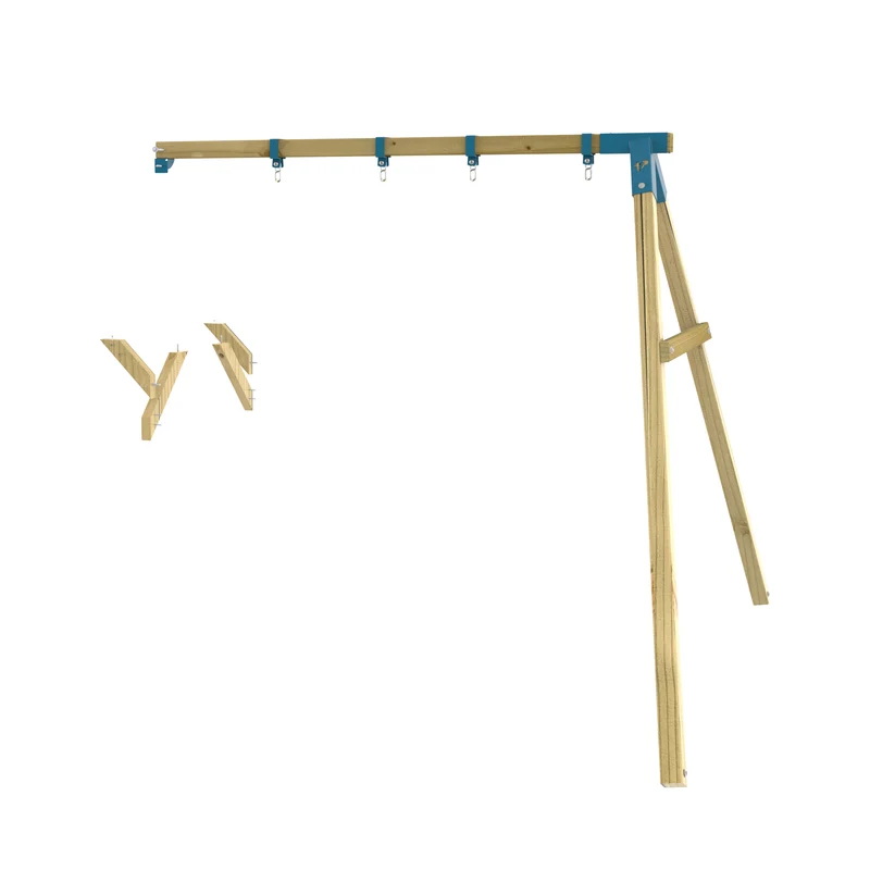 Bras de portique balançoire double pour aire de jeux SKYWOOD bois FSC®