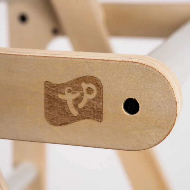 Tour d'apprentissage pliable Montessori en bois FSC® pour enfant dès 18 mois