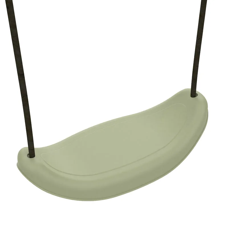 Portique 2 balançoires avec échelle corde - bois PEFC™ - H190 cm - AMANDIER