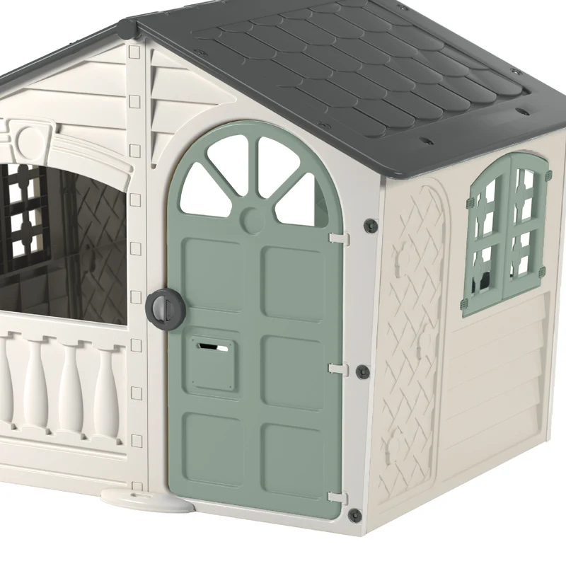 Cabane enfant plastique blanc crème SNOWDRIFT