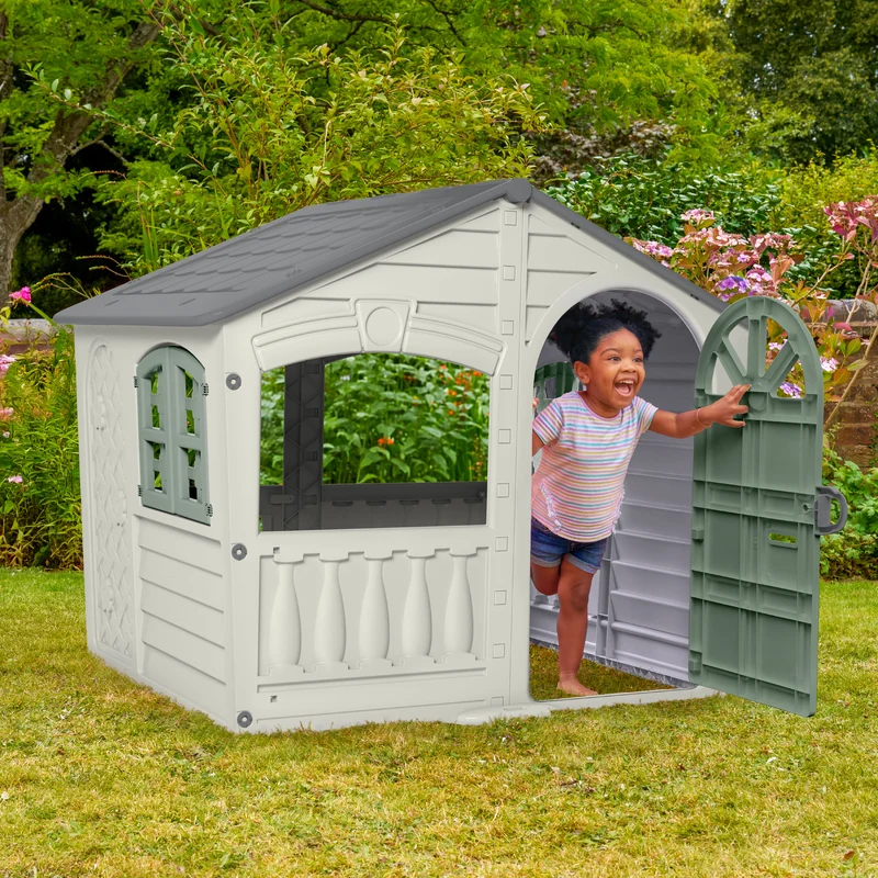 Cabane enfant plastique blanc crème SNOWDRIFT