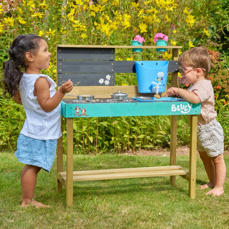 Cuisine d'extérieur pour enfant bois FSC® BLUEY