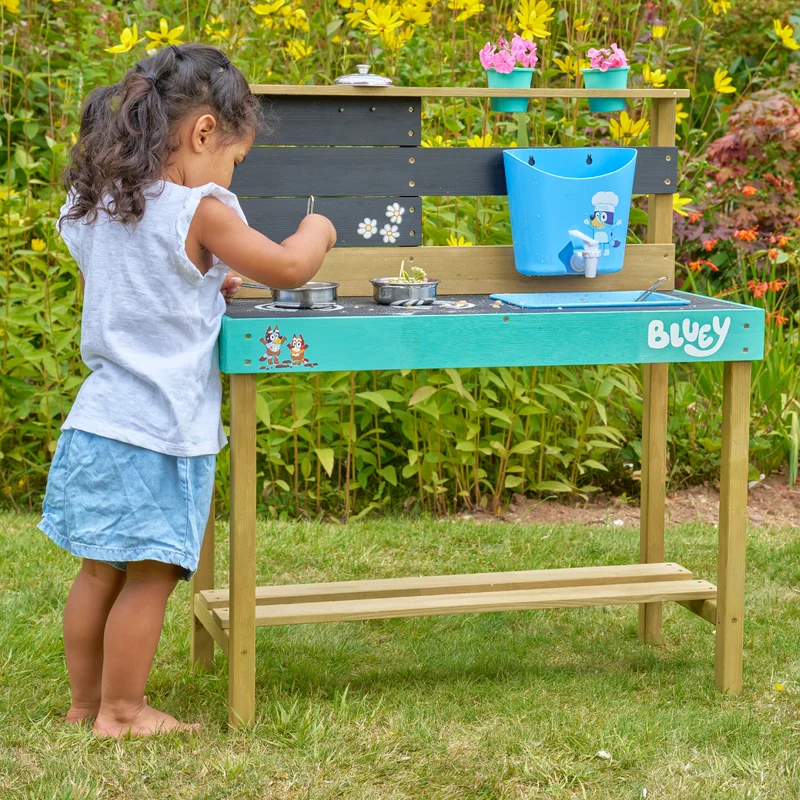 Cuisine d'extérieur pour enfant bois FSC® BLUEY