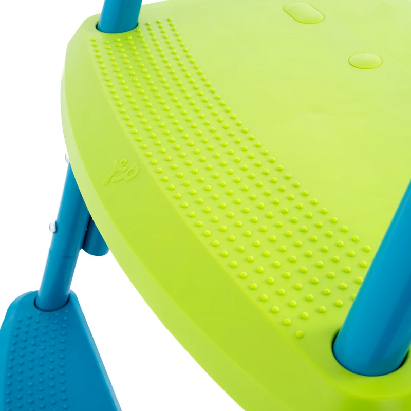 Toboggan ondulé L220 cm - 3-10 ans - 4 marches - vert pomme