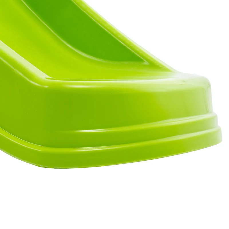 Toboggan ondulé L220 cm - 3-10 ans - 4 marches - vert pomme