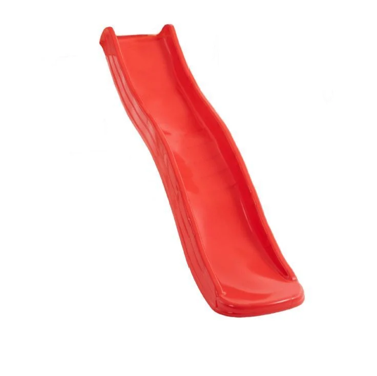 Glissière de toboggan L175 cm - H80 à 100 cm - rouge - WAVY