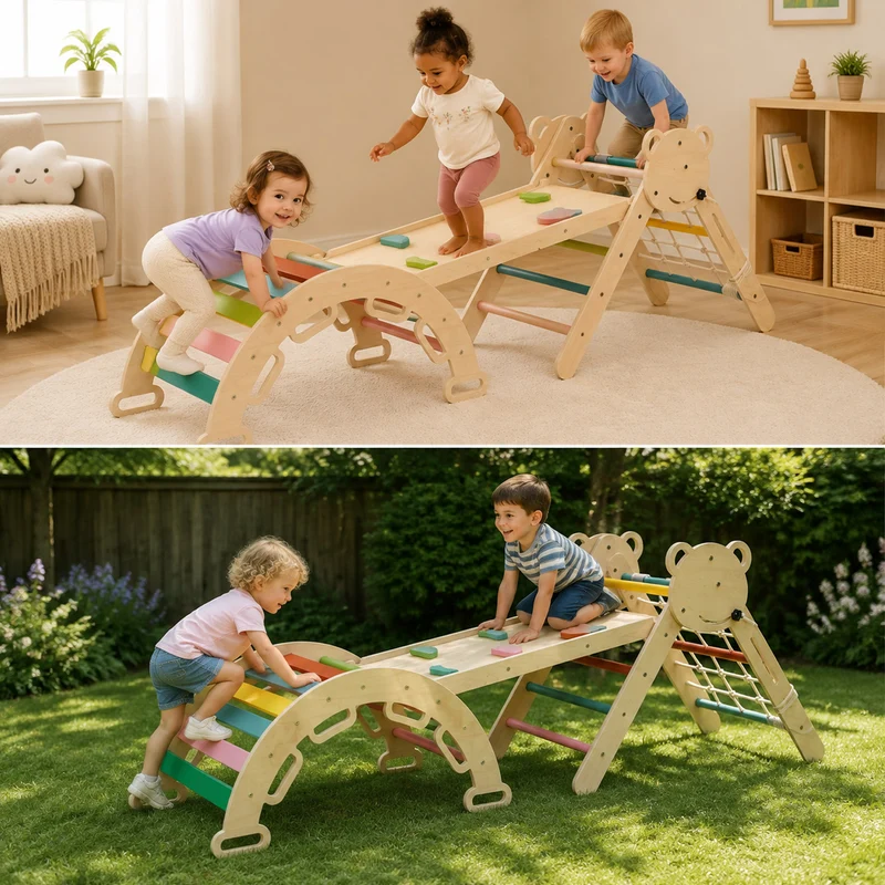 8-in-1 Montessori Climbing Set