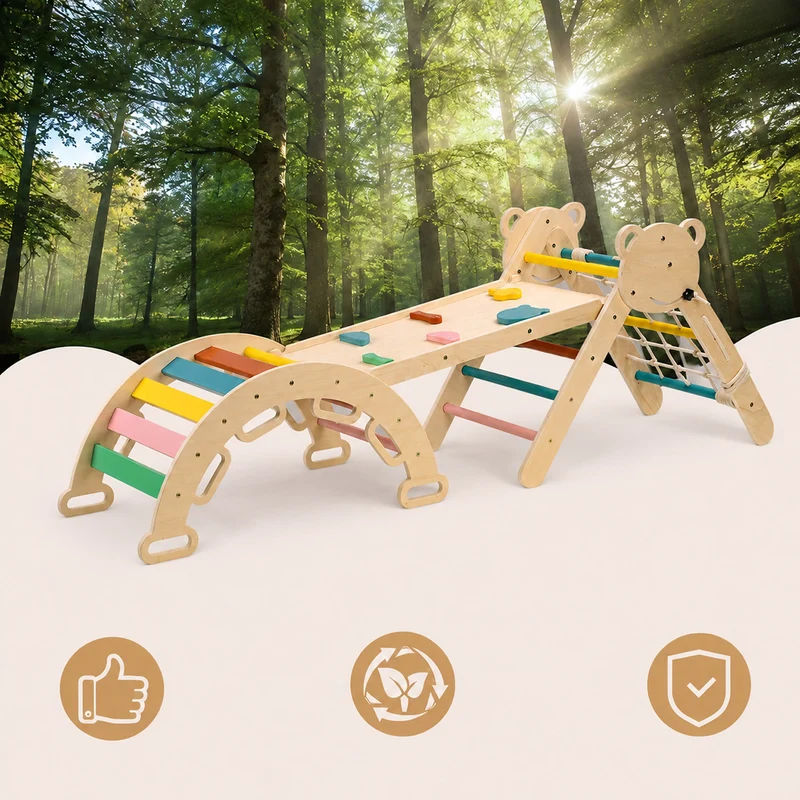 8-in-1 Montessori Climbing Set