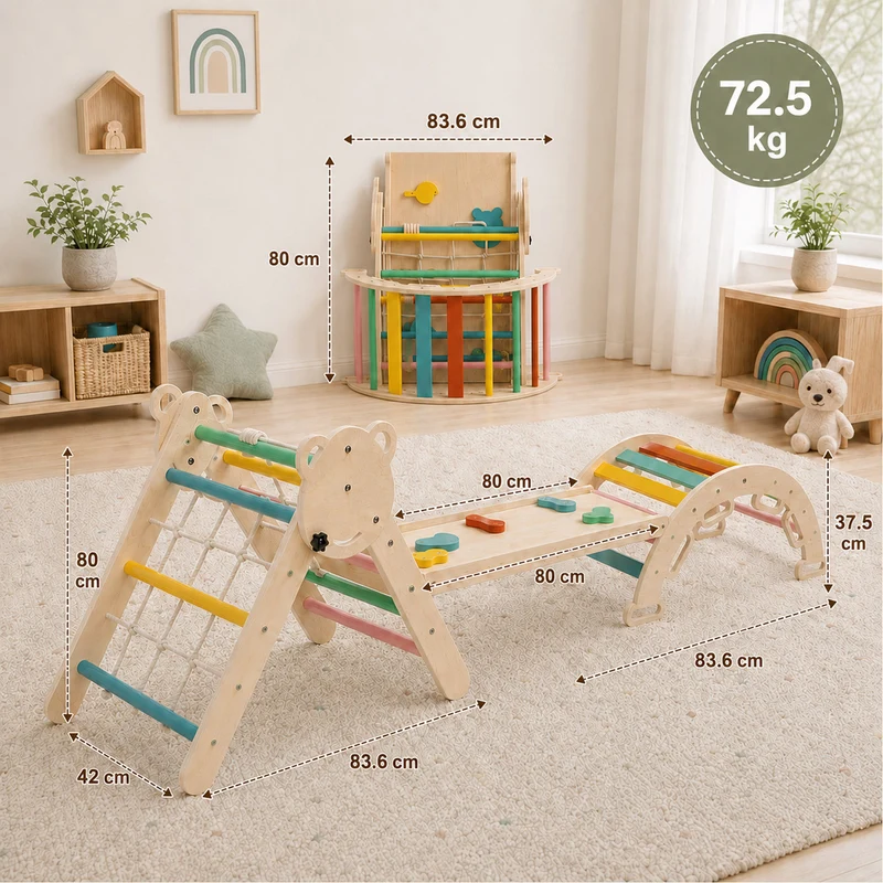 8-in-1 Montessori Climbing Set