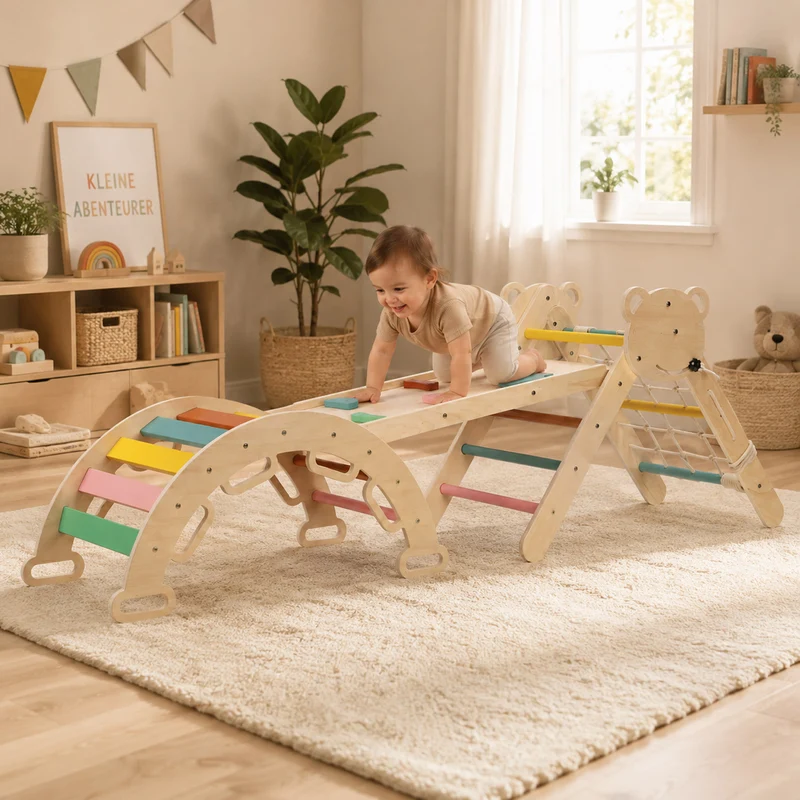 8-in-1 Montessori Climbing Set