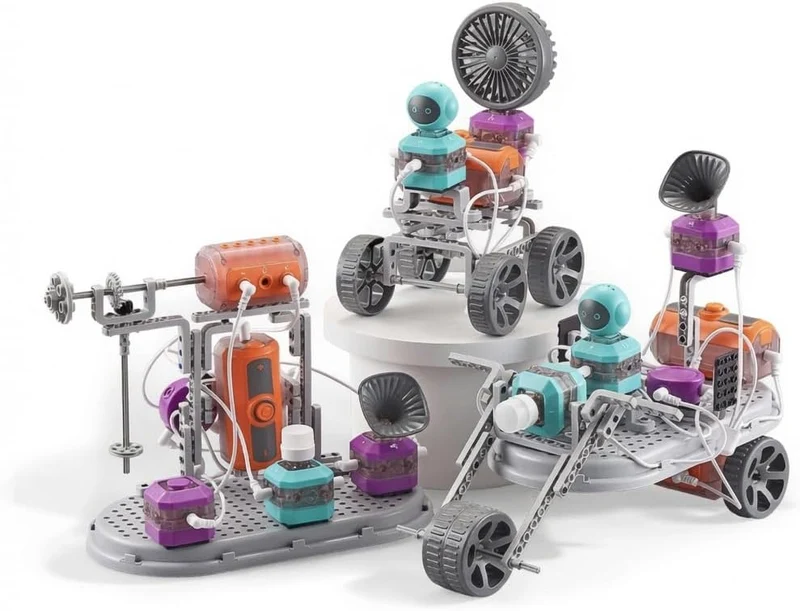 STEM Elektronik Baukasten Kinder – 201 Teile Technik Experimentierkasten