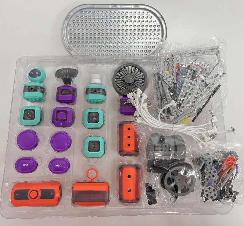 STEM Elektronik Baukasten Kinder – 201 Teile Technik Experimentierkasten