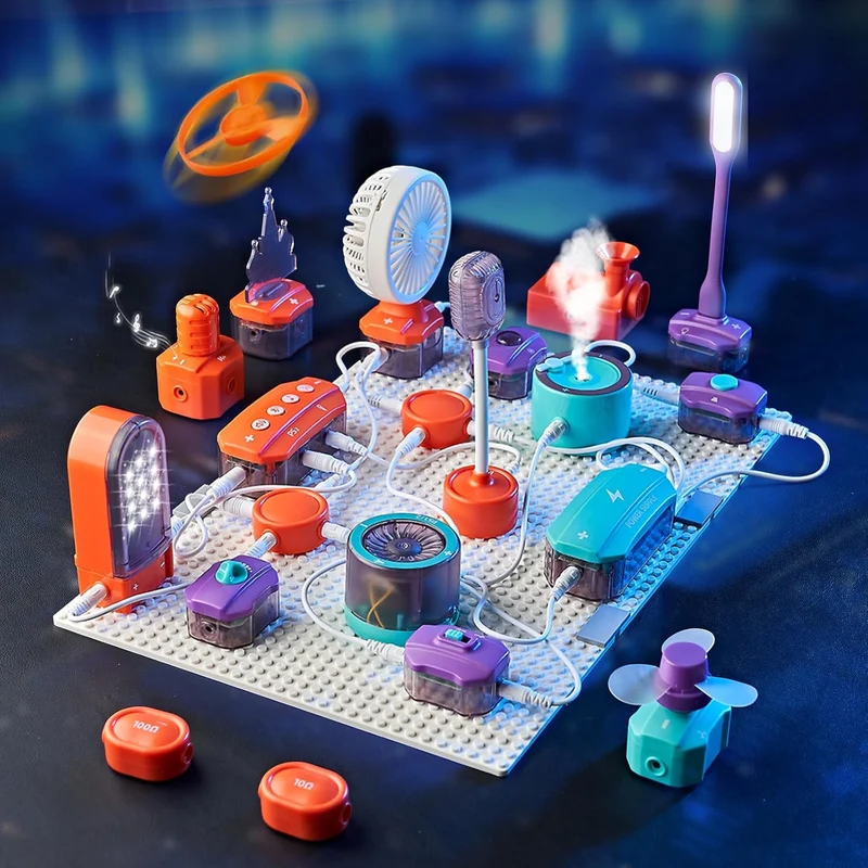 Elektronik Experimentierkasten Kinder – 150 Stromkreis Experimente