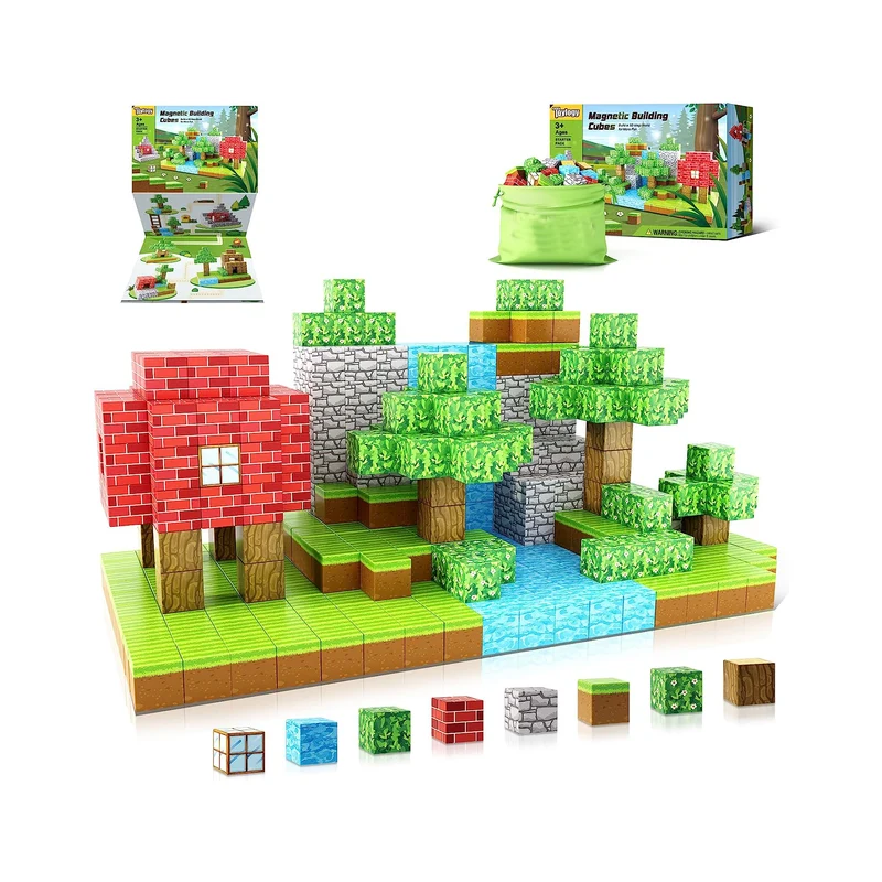 Magnetische Bausteine – Konstruktion & Formen
