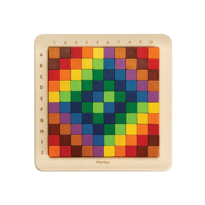 Montessori Zählwürfel – Buntes Mathematik Lernspielzeug aus Holz