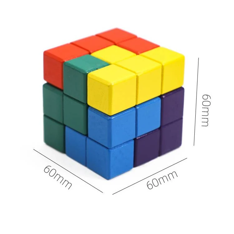 Klassensatz SOMA-Würfel aus Holz – 3D Gehirntraining & Mathematikspielzeug