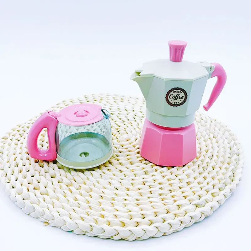 Montessori Holz Kaffee Spielzeug Set – Rollenspiel Küche ab 3 Jahren