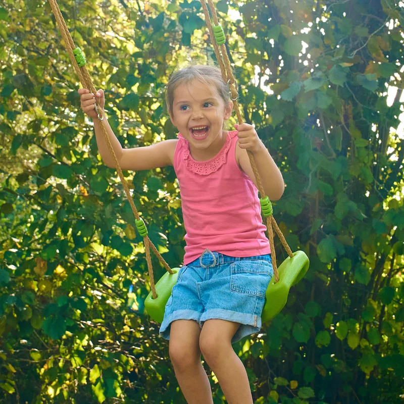 Cabane enfant modulable sur pilotis 2 balançoires et toboggan - bois FSC® - JACINTHES