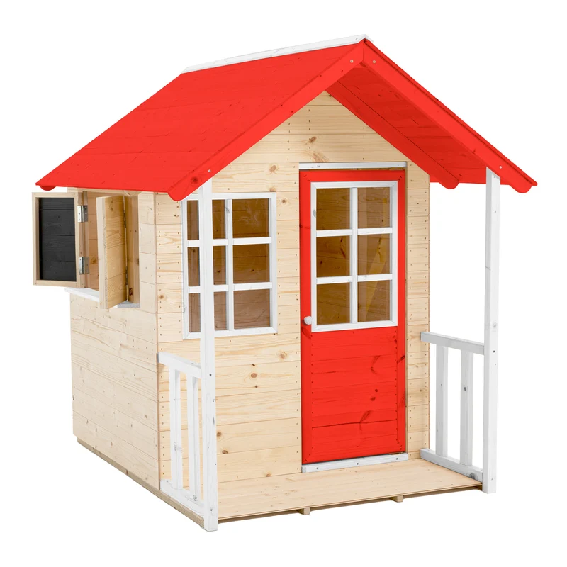 Cabane enfant modulable - bois FSC® - COQUELICOT