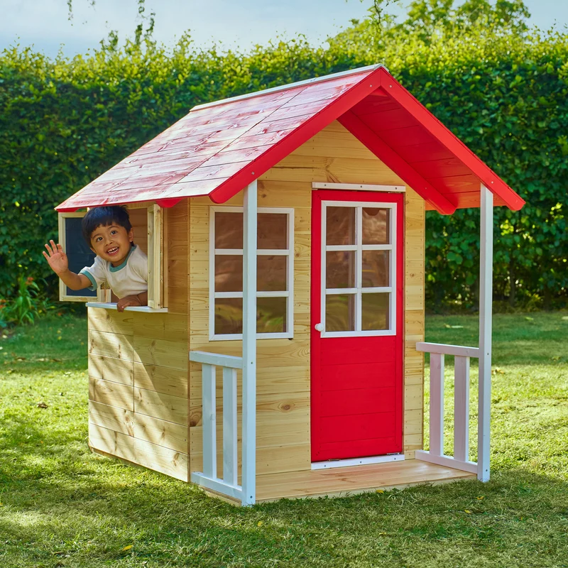 Cabane enfant modulable - bois FSC® - COQUELICOT