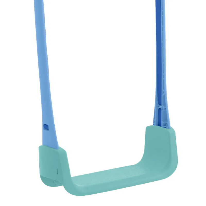 Balançoire siège bébé évolutif de 6 mois à 8 ans - H190-250cm - bleu - BLUEY QUADPOD