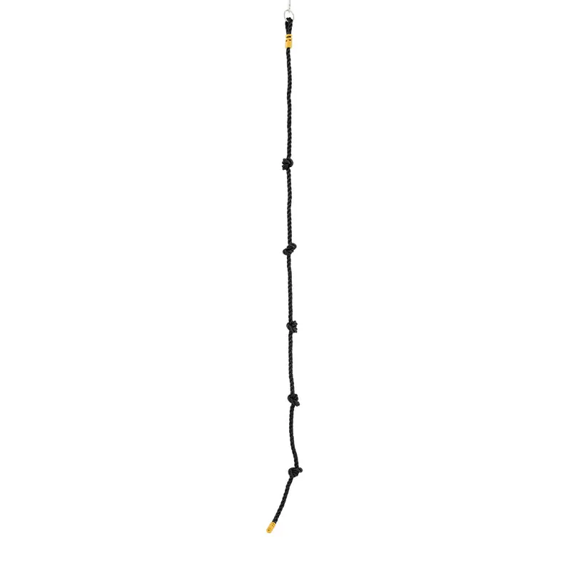 Corde à nœuds pour portique H190-250 cm noir
