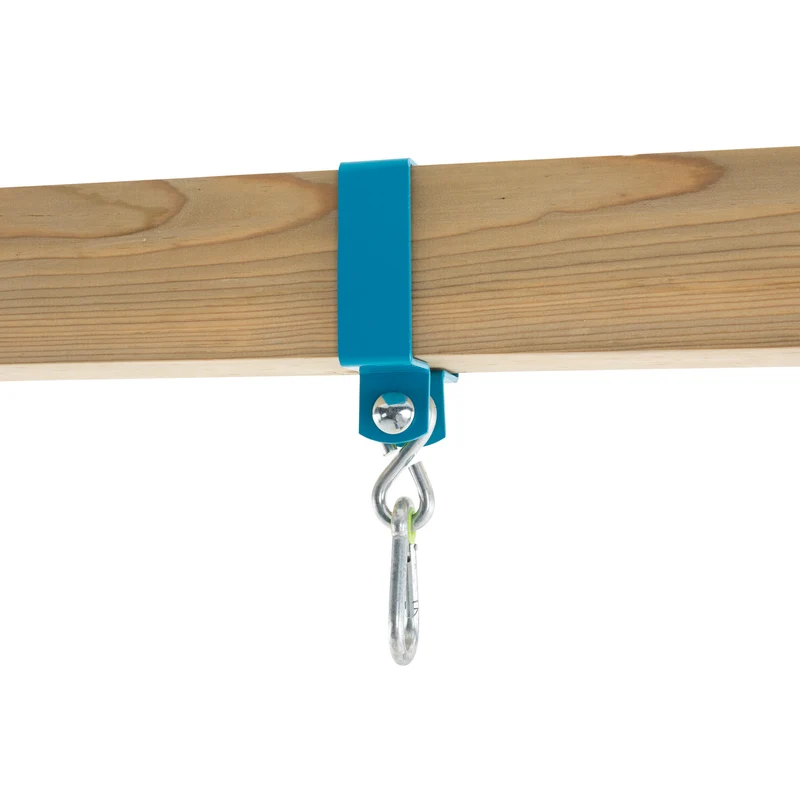 Collier oscillant bois carré 9x9 cm pour balançoires et sièges bébé