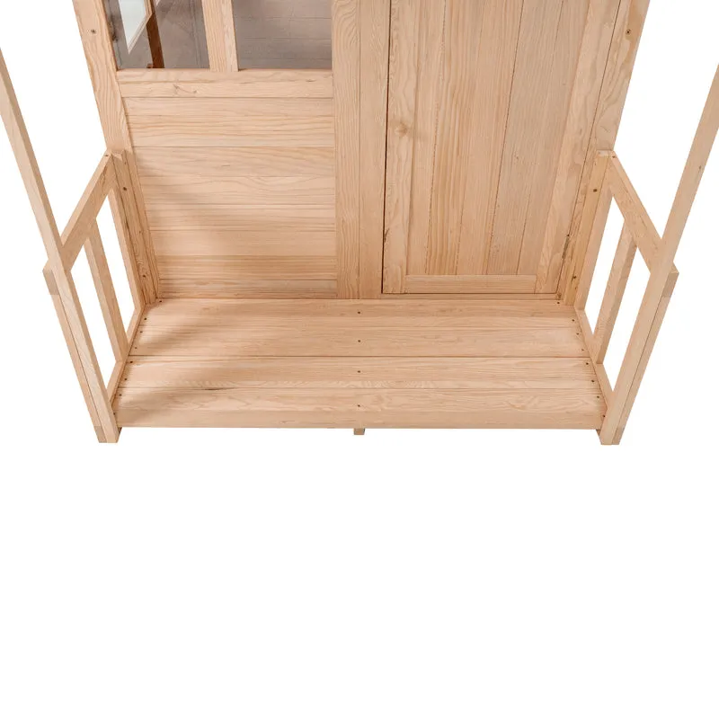 Veranda pour cabane bois BOUTON D'OR