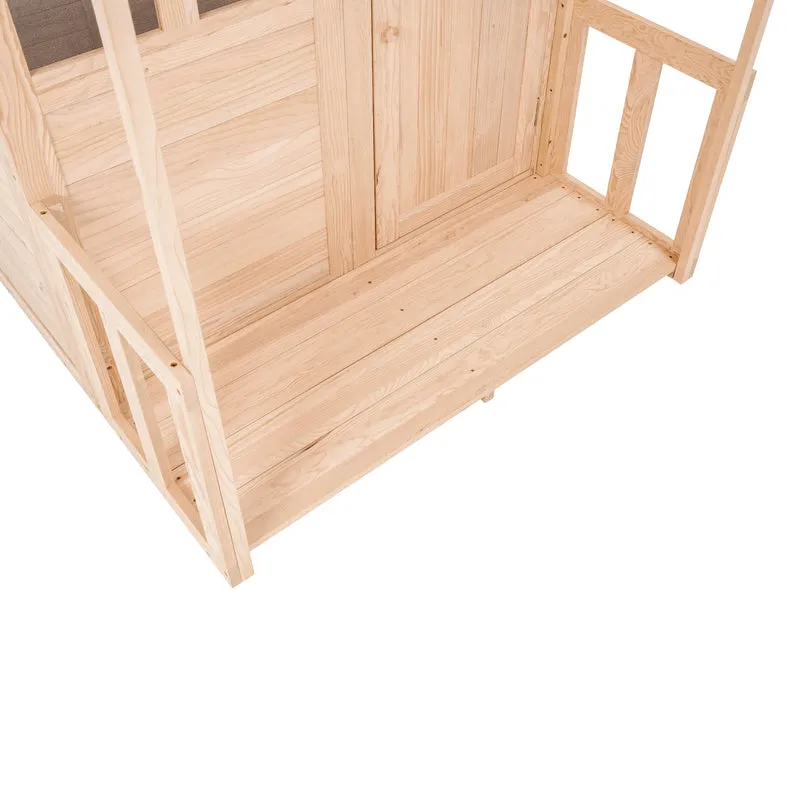 Veranda pour cabane bois BOUTON D'OR