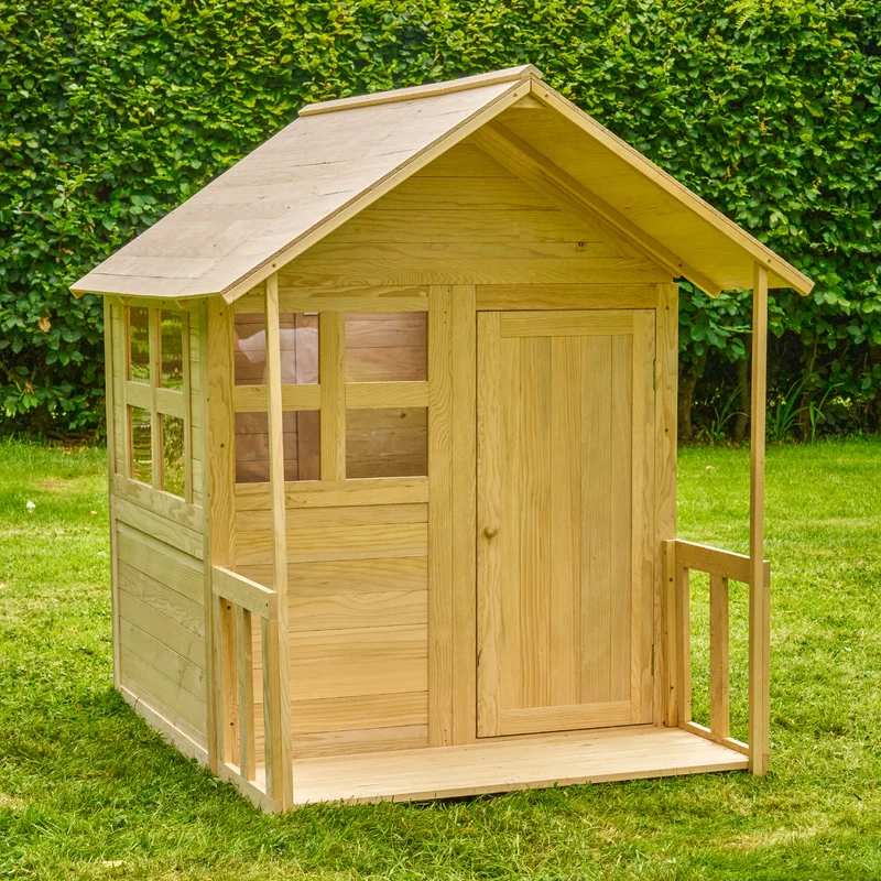 Veranda pour cabane bois BOUTON D'OR