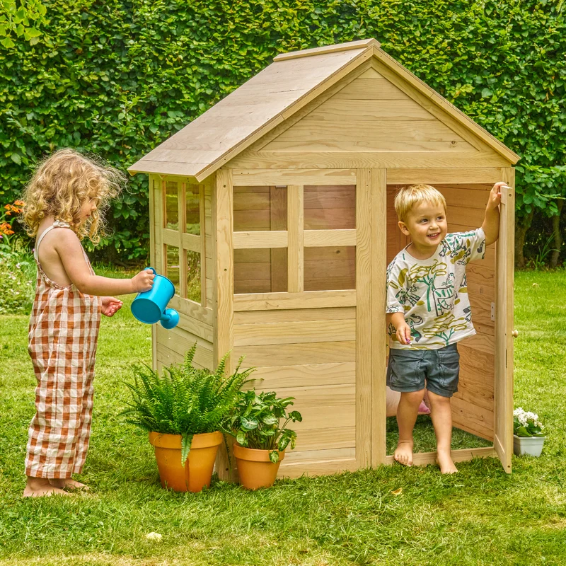 Cabane enfant sans plancher - bois FSC® - BOUTON D'OR