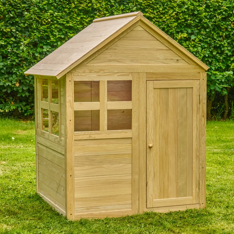 Cabane enfant sans plancher - bois FSC® - BOUTON D'OR