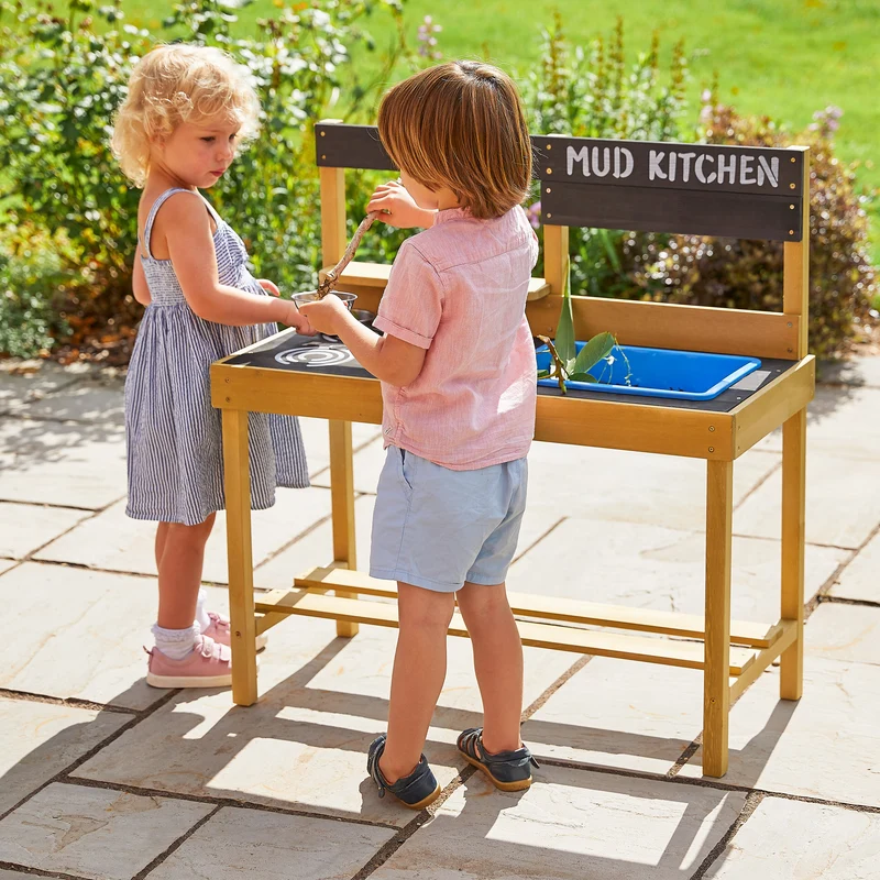Cuisine d'extérieur pour enfant bois FSC®