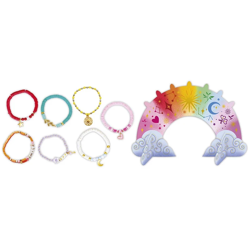 Janod - 7 Bracelets pour la semaine à créer - Kit créatif - 6 ans+