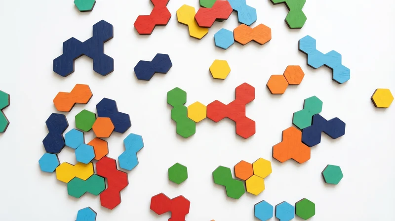 Tangram Hexagone Montessori Puzzle