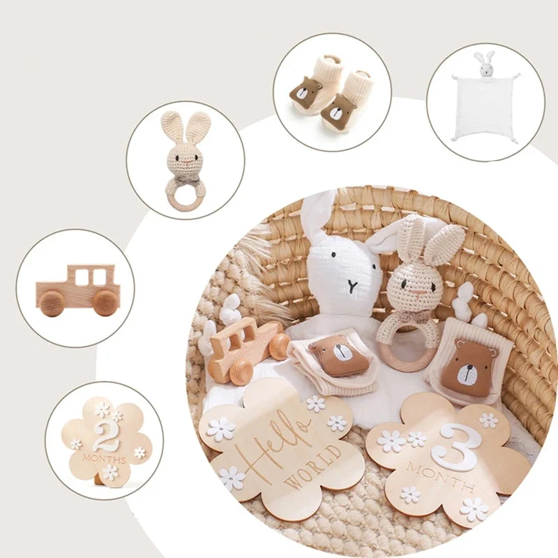 Coffret Premier Souvenir Bébé - Immortalisez Chaque Instant Précieux