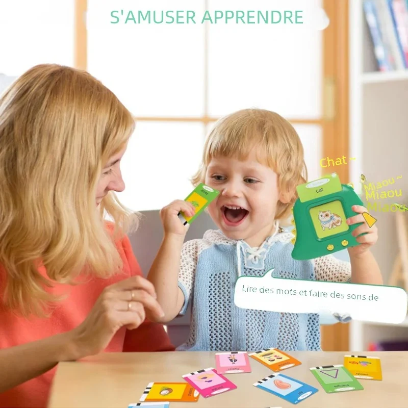 Lecteur de Cartes Flash Parlantes - 224 Mots pour Apprendre en S'amusant